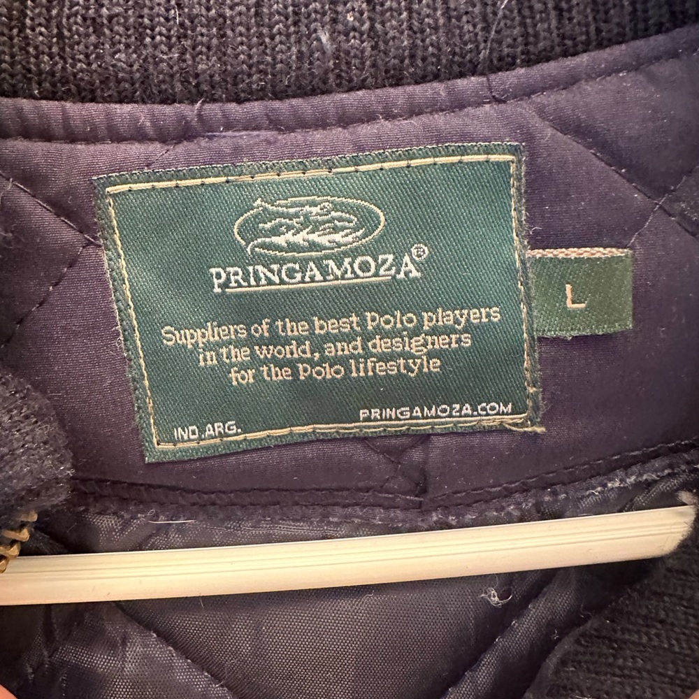 Pringamosa men L navy vest. High quality.